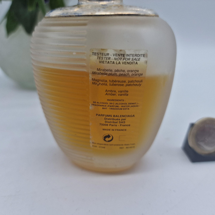 Parfum Vintage Eau de Toilette - Balenciaga Rumba 100ml EDT, Testeur Original Formulation 1988, Rare Fragrance de Collection