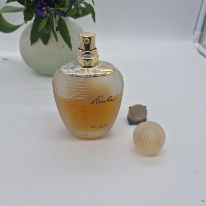 Parfum Vintage Eau de Toilette - Balenciaga Rumba 100ml EDT, Testeur Original Formulation 1988, Rare Fragrance de Collection