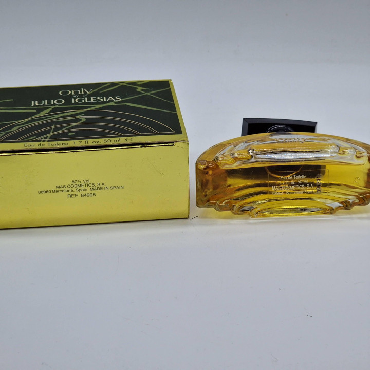 Only Julio Iglesias 1989 Vintage 50ml EDT - Original