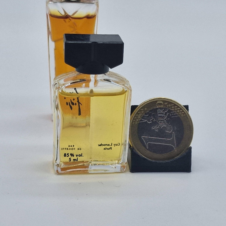 Set Profumi in Miniatura Guy Laroche, Fidji e Clandestine Eau de Toilette 5ml, Flaconi da Collezione Vintage Anni 1980, Confezi…