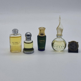 Vintage Parfüm-Miniaturen Set 90er: Loewe, Jesús del Pozo (4 Stk.)