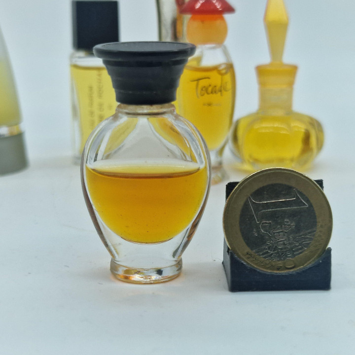 ヴィンテージ ロシャス ミニチュア香水 7点セット - ビザンス ミステール ファム マダムロシャス トカード ルミエール - フランス製 コレクター向けミニボトル 3ml-10ml 1980-1995年