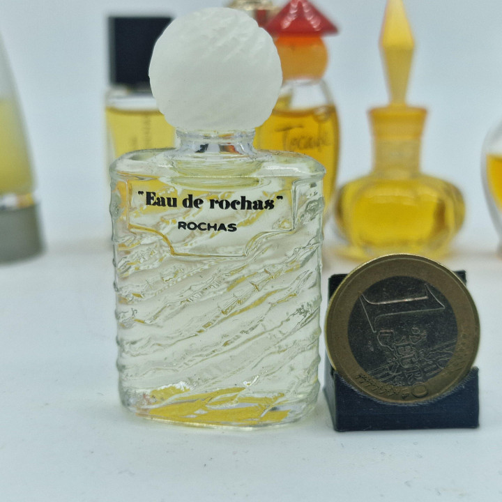 Zestaw 7 Miniatur Perfum Vintage Rochas Paryż - Byzance, Mystere, Femme, Madame Rochas, Tocade - Flakony Kolekcjonerskie 3ml-10…