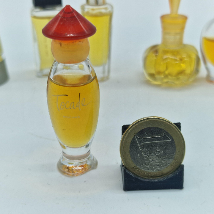 ヴィンテージ ロシャス ミニチュア香水 7点セット - ビザンス ミステール ファム マダムロシャス トカード ルミエール - フランス製 コレクター向けミニボトル 3ml-10ml 1980-1995年