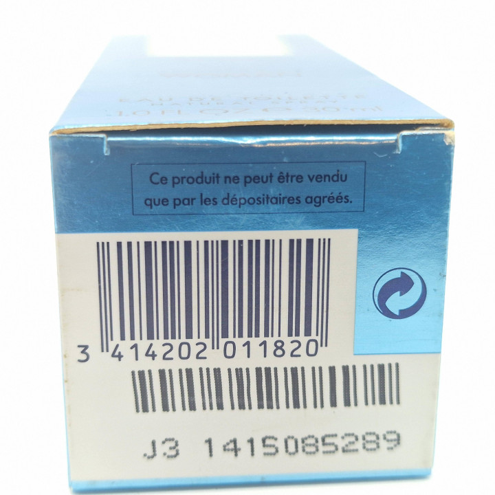 Parfum Vintage Davidoff Cool Water Woman Eau de Toilette, Formule Originale Lancaster Group 30ml Vaporisateur, Rare Années 90