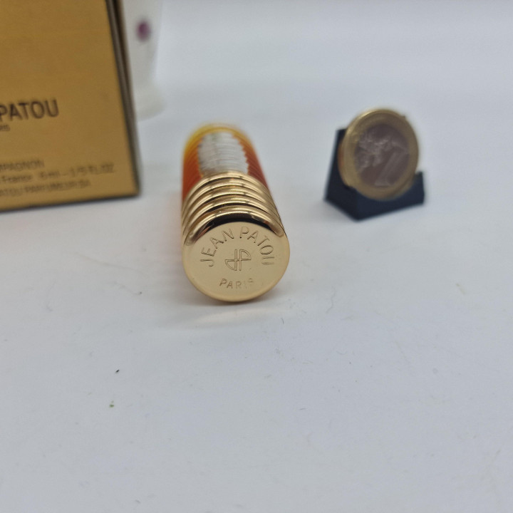 Perfumy Vintage Ekstrakt Perfum Jean Patou Joy Compagnon 6ml z Pudełkiem, Rzadki Francuski Zapach Kolekcjonerski Lata 80, Prawi…