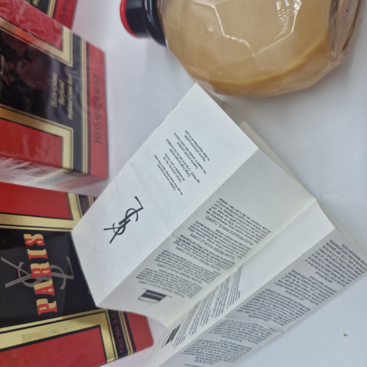 Vintage YSL Paris Toilettenartikel-Set - 80er Jahre Sammlerstück