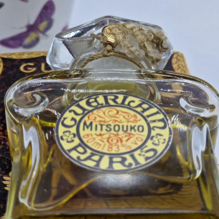 Extrait de Parfum Vintage - Guerlain Mitsouko 60ml Bouchon Coeur - Flacon Scellé d'Origine avec Boîte - Circa 1980 Collection