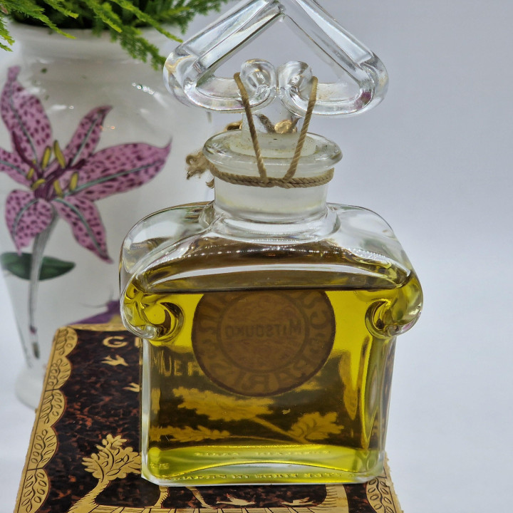 Vintage Perfume Extrait - Guerlain Mitsouko 60ml Bouchon Coeur - Original Sealed Extract with Box - Circa 1980 Collectible Frag…