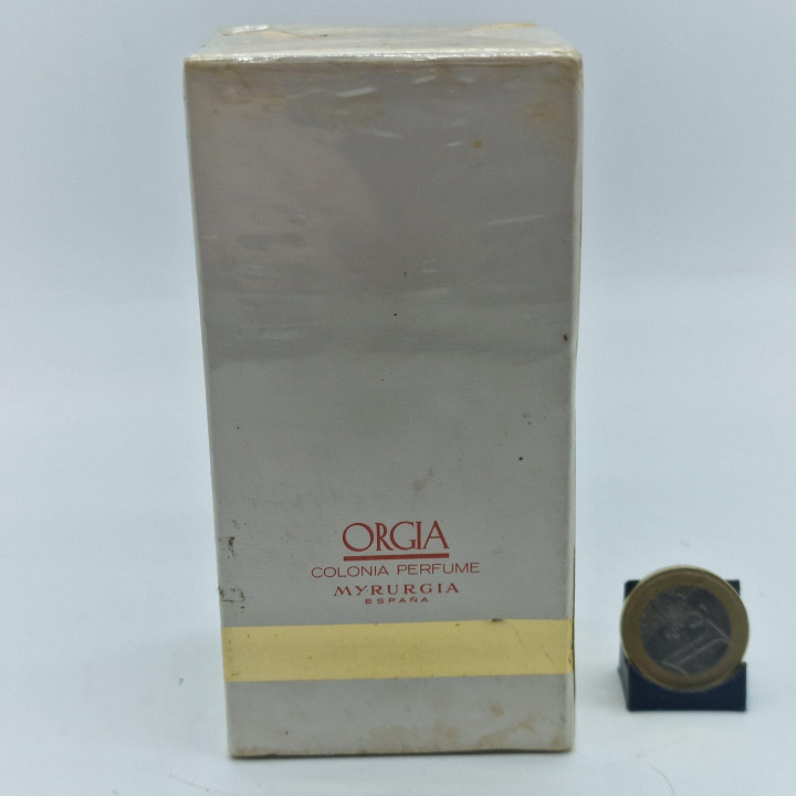 Perfume Vintage Colônia - Orgia Myrurgia Barcelona - 100ml Caixa Selada - Fragrância Rara Espanhola Anos 70 New Old Stock Coleç…