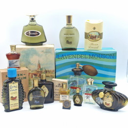 Vintage Mouson Frankfurt Parfüm-Kollektion (1950-70er)
