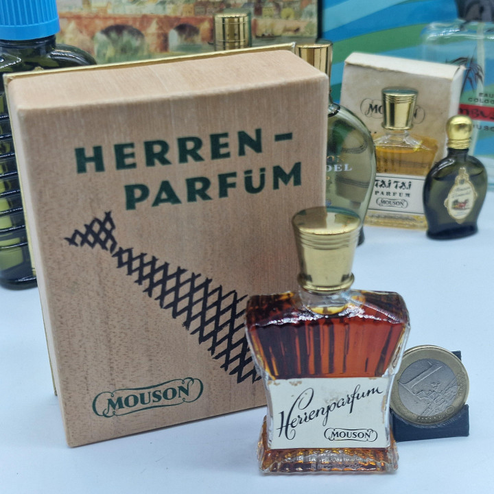 Vintage Mouson Frankfurt Parfüm-Kollektion (1950-70er)