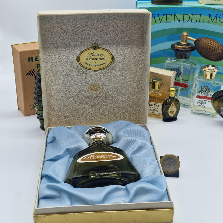 Vintage Mouson Frankfurt Parfüm-Kollektion (1950-70er)