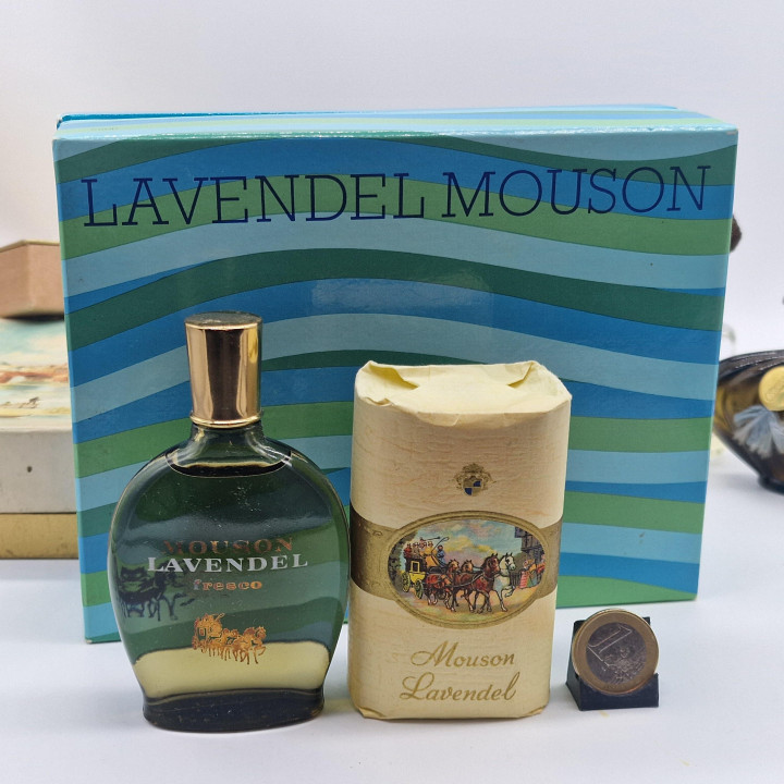Vintage Mouson Frankfurt Parfüm-Kollektion (1950-70er)
