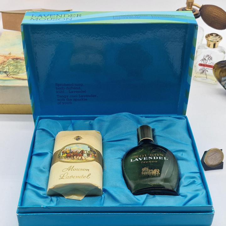 Vintage Mouson Frankfurt Parfüm-Kollektion (1950-70er)