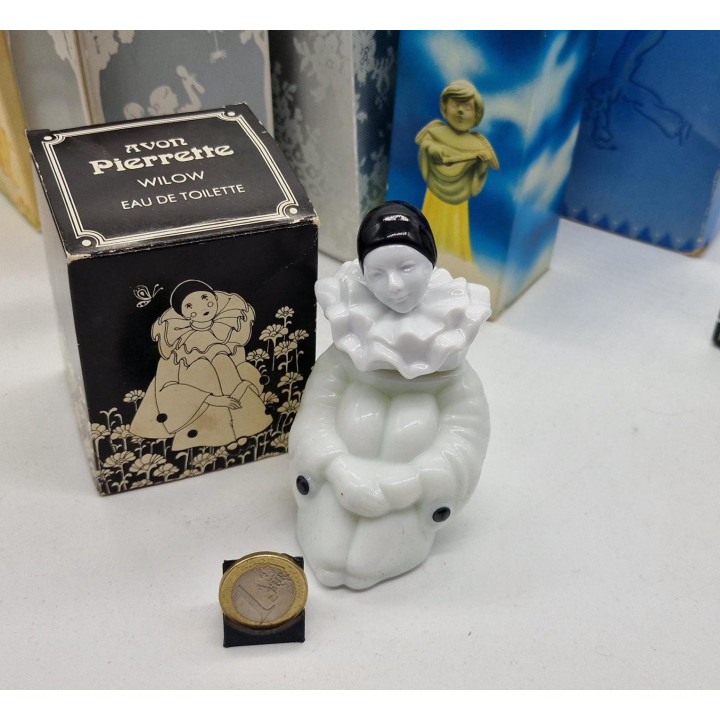 Vintage Avon Parfumflakons und Sammler Flakons, Charisma Tasha Willow, mit Originalverpackung 1970er 1980er, Figur zur Auswahl