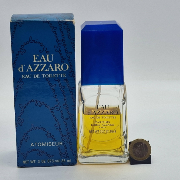 Parfum Vintage Eau d'Azzaro de Loris Azzaro Eau de Toilette Spray 85ml, Rempli à 60%, Fragrance de Collection Années 90 avec Bo…