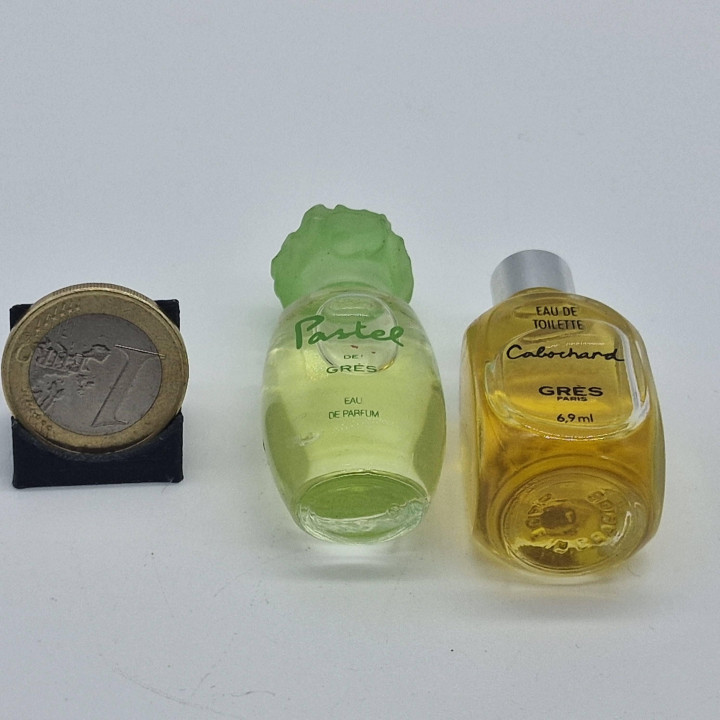 Zestaw miniatur perfum Grès Paris (lata 90.) - Cabochard i Pastel
