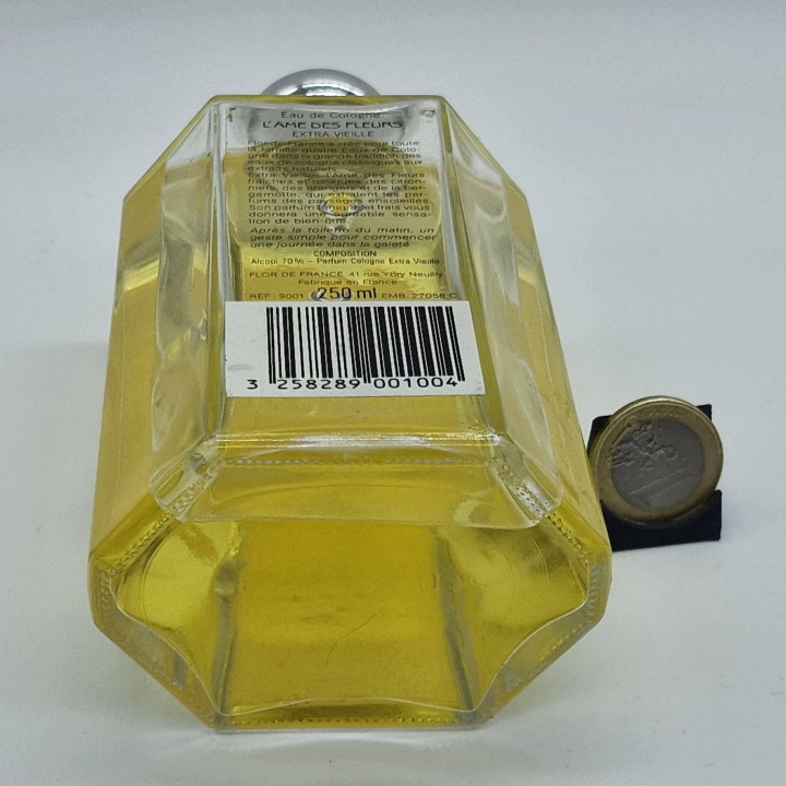 Vintage Zitrus Kölnisch Wasser, Flor de France L'Ame des Fleurs, Eau de Cologne Extra Vieille 250ml, rares französisches Parfum…