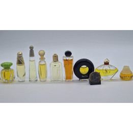 Miniaturas de Perfume Vintage: Lote de Colecionador dos Anos 80 e 90, Escolha Individual