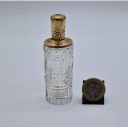 Holenderski Złoty Flakon na Perfumy XIX wiek
