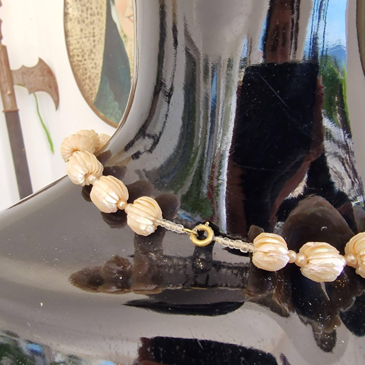 Vintage Spanish Mother-of-Pearl Jewelry Set - 1950s O Grove