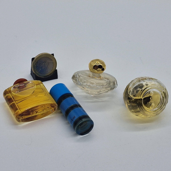 イヴサンローラン ミニ香水 4点セット YSL ヴィンテージ オピウム パリ ベビードール リヴゴーシュ ミニチュアボトル 1990年代コレクターズアイテム