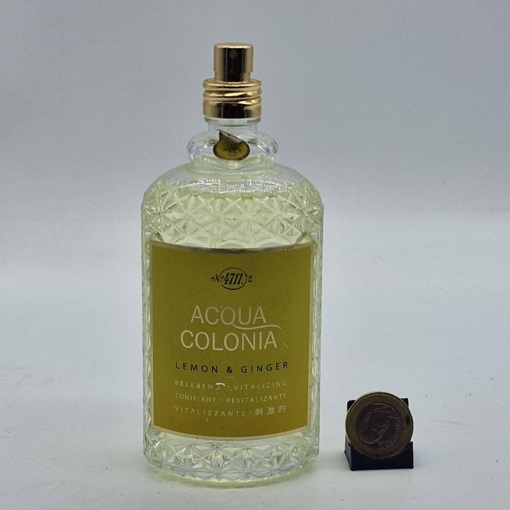 Eau de Cologne Vaporisateur 4711 Acqua Colonia Lemon and Ginger - Grand 170 ml Sans Capuchon, Parfum Vintage Allemand de Collec…