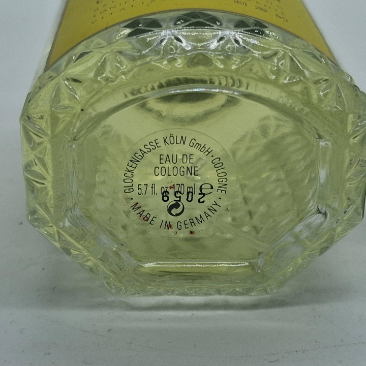 Eau de Cologne Vaporisateur 4711 Acqua Colonia Lemon and Ginger - Grand 170 ml Sans Capuchon, Parfum Vintage Allemand de Collec…