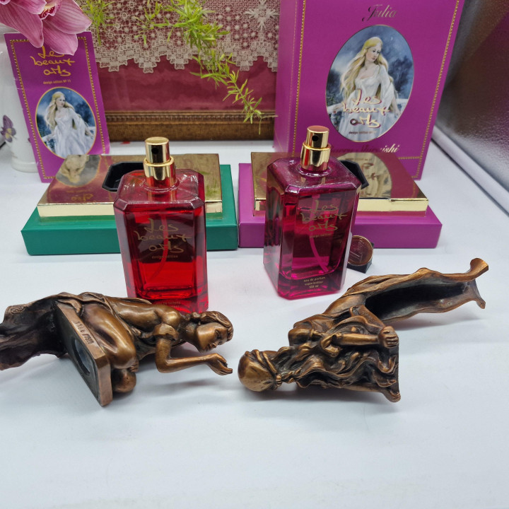 Zestaw Perfum Vintage Les Beaux Arts E & C, Romeo i Julia Barry Shiraishi 2x 100ml, Zapach Kolekcjonerski Edycja Limitowana, 19…