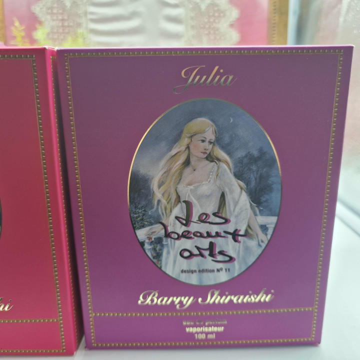 Conjunto Perfume Vintage Les Beaux Arts E & C, Romeu e Julieta Barry Shiraishi 2x 100ml, Fragrancia Colecionador Edicao Limitad…