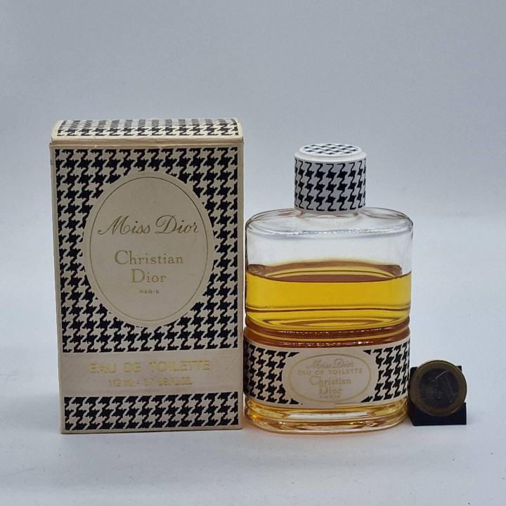 Винтажные Духи Eau de Toilette - Christian Dior Miss Dior Гусиная Лапка - Флакон 112 мл Остаток 90 мл - Редкий Французский Парф…