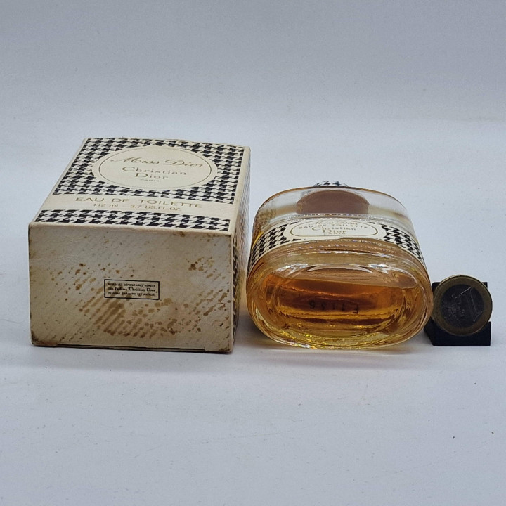 Parfum Vintage Eau de Toilette - Christian Dior Miss Dior Pied-de-Poule - Flacon 112ml avec 90ml - Fragrance Française Rare Ann…