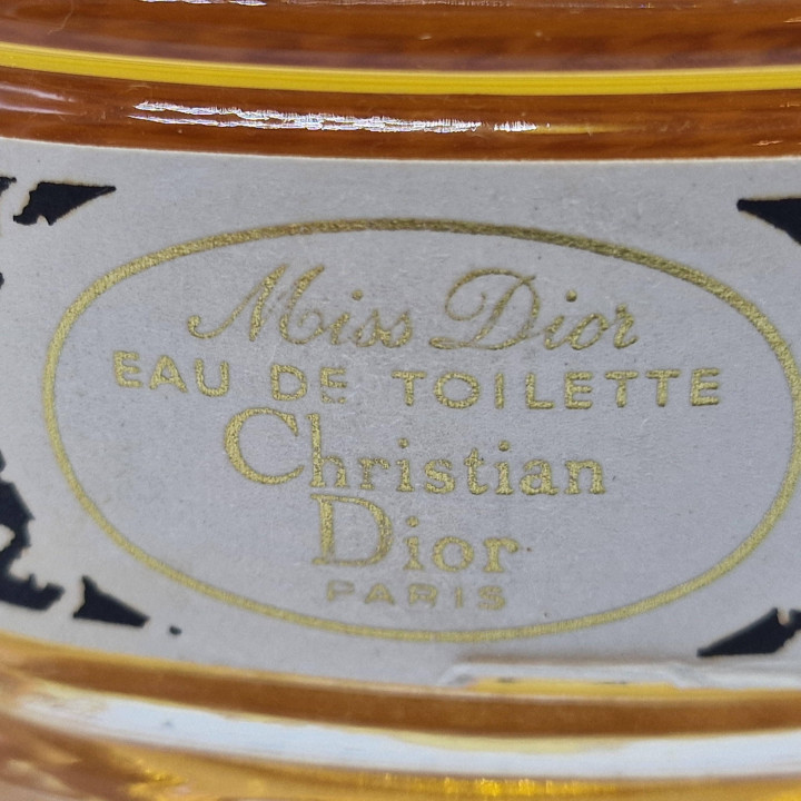 Parfum Vintage Eau de Toilette - Christian Dior Miss Dior Pied-de-Poule - Flacon 112ml avec 90ml - Fragrance Française Rare Ann…