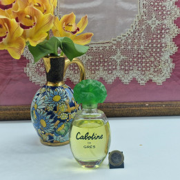Cabotine de Gres Eau de Toilette 100ml, Vintage Perfumy Parfums Gres, Era Lalique z Zielonym Korkiem Kwiatem, 90 Procent Pojemn…