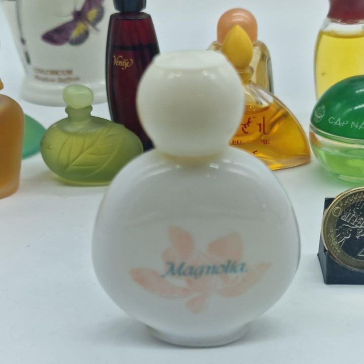 Lot Miniatures de Parfum Vintage, Collection Yves Rocher et Rochas - Cantate, Venise, Orchidée, Madame Rochas - Coffret 13 Flac…
