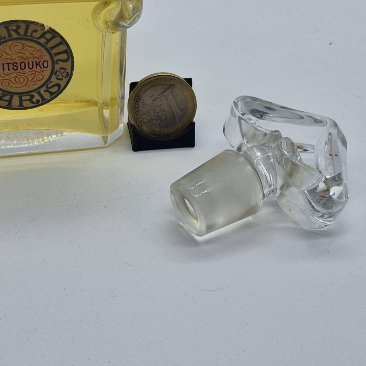 Guerlain Mitsouko Vintage Extrait de Parfum, Baccarat Kristallen Hartdop Flacon, Verzamelbaar Parfum, 60ml, Circa 1930