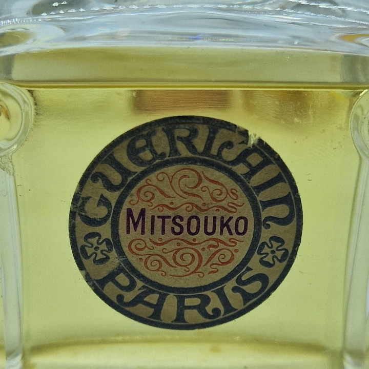 Guerlain Mitsouko Vintage Extrait de Parfum, Baccarat Kristallen Hartdop Flacon, Verzamelbaar Parfum, 60ml, Circa 1930