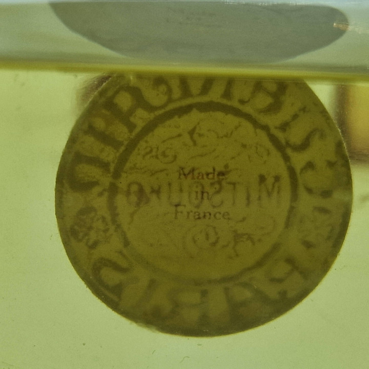 Guerlain Mitsouko Vintage Extrait de Parfum, Baccarat Kristallen Hartdop Flacon, Verzamelbaar Parfum, 60ml, Circa 1930