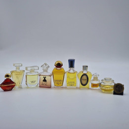 Guerlain Set mit 9 Parfüm-Miniaturen - Shalimar, Samsara