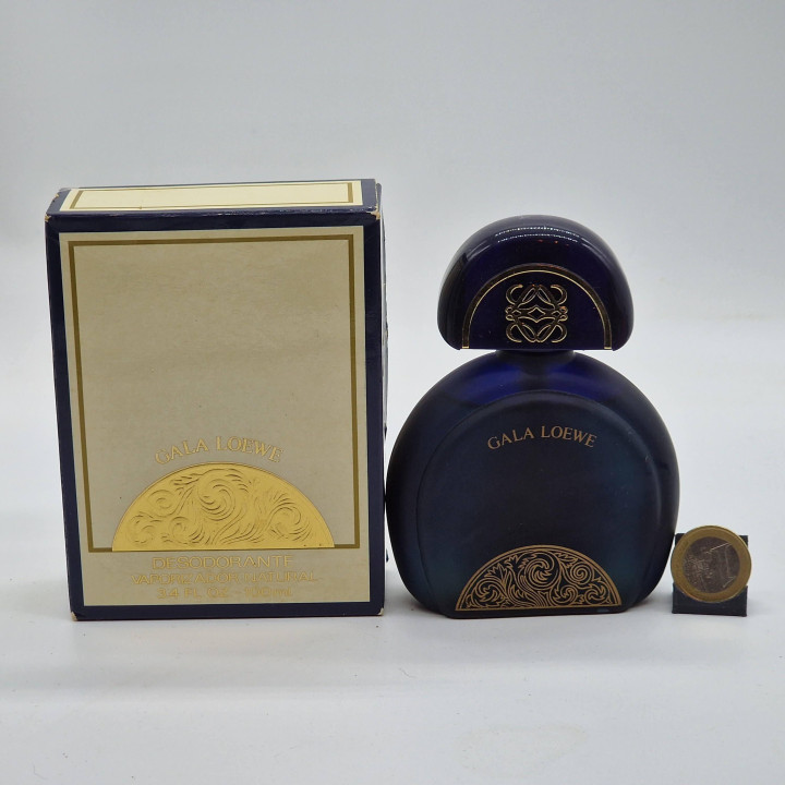 Gala Loewe Déodorant Parfumé Vintage 100ml, Spray Vaporisateur avec Boîte d'Origine, Parfum de Collection Espagne 1990