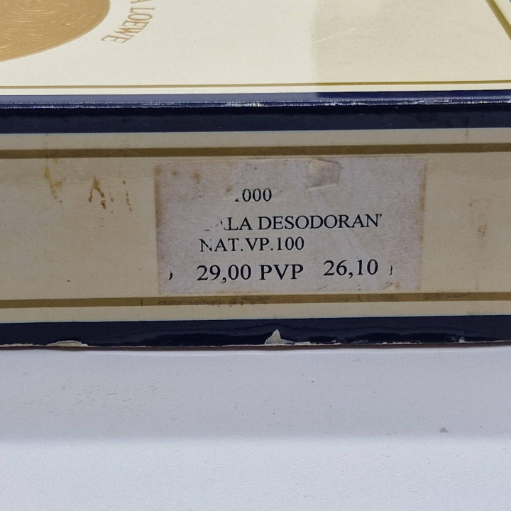 Gala Loewe Déodorant Parfumé Vintage 100ml, Spray Vaporisateur avec Boîte d'Origine, Parfum de Collection Espagne 1990