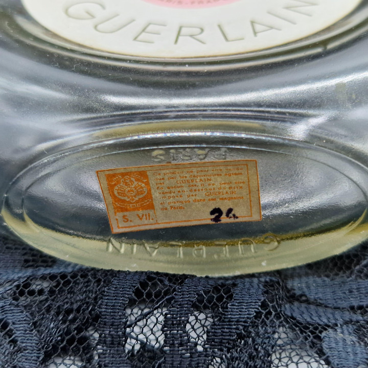 Bottiglia Vuota Profumo Vintage, Guerlain Chant d'Arômes Flacon Montre Vetro, 200 ml, Flacone da Collezione Anni 1970 Arredo Ba…