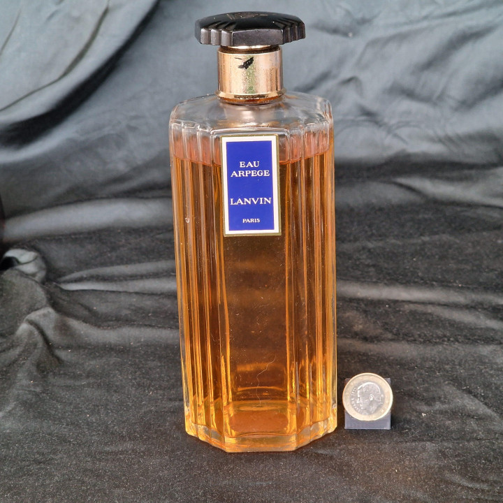 Винтажные Духи и Большой Флакон Lanvin Paris Eau Arpège 360 мл, Коллекционный Аромат 1960-х, Выставочный Флакон - Заполнен на 9…