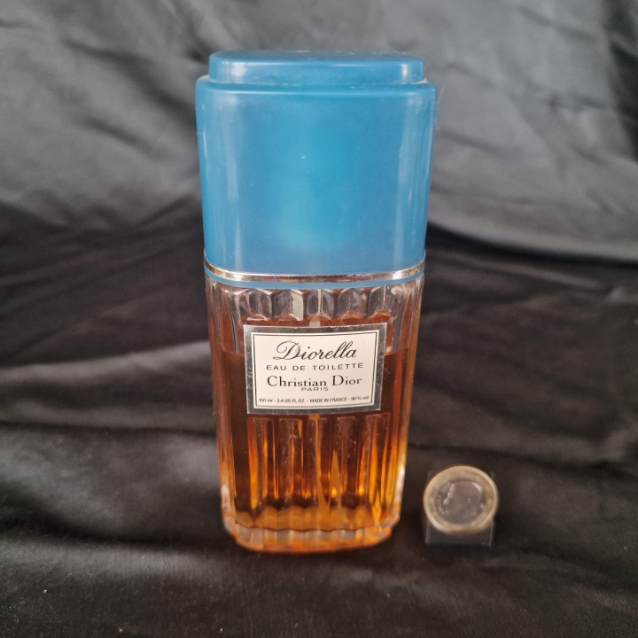 Unikatowe Perfumy Eau de Toilette Christian Dior Diorella EDT 100ml Spray Flakon w 85% Pełny, Kolekcjonerski Zapach z Lat 80