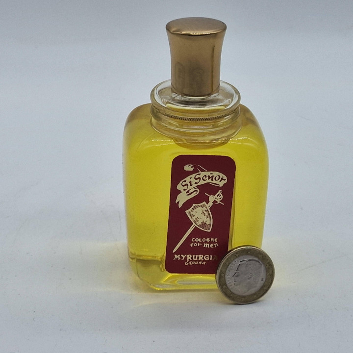 Vintage Sí Señor Myrurgia Herren Kölnisch Wasser 1970er 100ml
