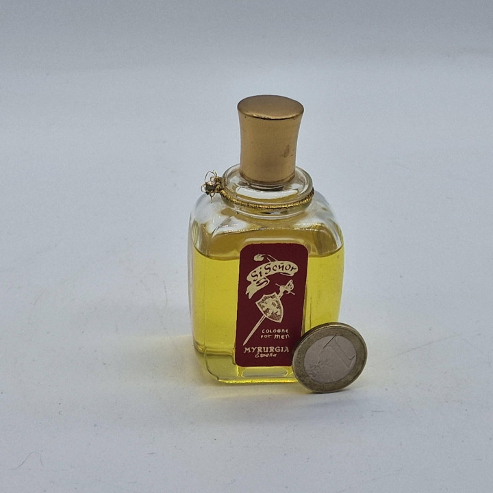 Vintage Sí Señor Myrurgia Herren Kölnisch Wasser 1970er 100ml