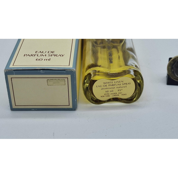 Perfume Vintage Fragancia, Estée Lauder White Linen Eau de Parfum Spray 60ml con Caja Original de los Años 1980, Colección de L…