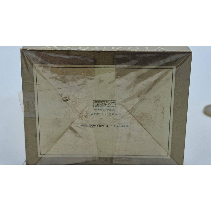 Joya Myrurgia Eau de Cologne, Vintage Parfum 207 ml 7 fl. oz., Verzegelde Spaanse Geur uit de Jaren 80 voor Verzamelaars