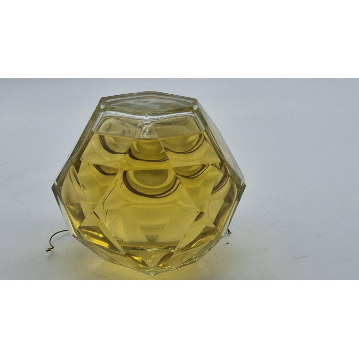 Eau de Cologne Parfum Vintage Luxana Barcelone - El Gran Magnate 200ml - Flacon en Cristal Taille Scelle Art Deco de 1924 Rare